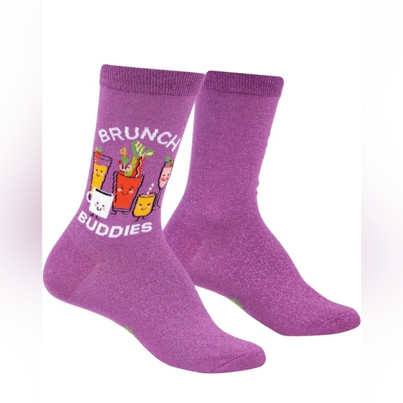 NWT Sock it to me “Brunch Buddies” Women’s socks - Picture 2 of 8